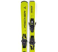 FISCHER - rc4 race jr (130-150) jrs + fs7 ca jrs - Jaune-Jaune