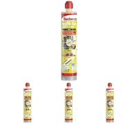 fischer - Résine hybride de scellement FIS HT 300 T gris - 1 cartouche de 300 ml (Lot de 4)