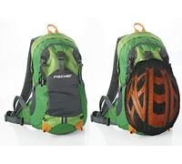 Fischer Sac à Dos avec Filet pour Casque, Ouverture pour Bulle, Housse de Pluie, système de Transport Ergonomique, Ceinture Abdominale, Sangle pectorale