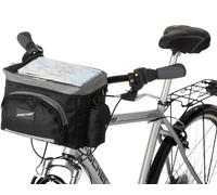 Fischer Sac De Guidon 8L Avec Housse De Pluie, 1 Tasche, Noir