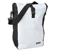 Fischer Bikes Sacoche pour porte-bagage 86264 Blanc/Noir - 18 l (4×32×41 cm)