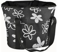 FISCHER Sacoche à provisions pour guidon de vélo Capacité de charge : 5 kg noir / blanc