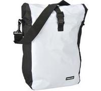 Fischer Bikes Sacoche pour porte-bagage 86264 Blanc/Noir - 18 l (4×32×41 cm)