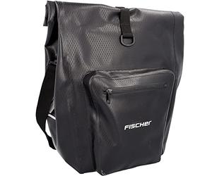 FISCHER Sacoche de vélo Plus Terra - Étanche - Noir - Volume : 30 l