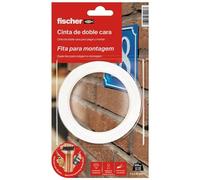 fischer Sclm 548831 Ruban double face Blanc 3 m