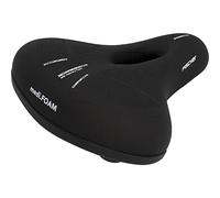 FISCHER Selle en Mousse à mémoire de Forme, soulagement de la Pression grâce à l'insert en Mousse, pour Ville, Trekking et VTT