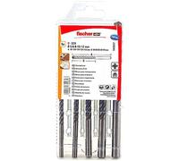 fischer - Set 5 forets 4-12mm 4T Multi Mat D-SDX