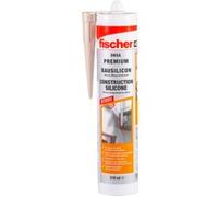 fischer Silicone de construction DBSA GR 310ml gris béton, Mastic
