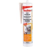 fischer Silicone de construction DBSA SLG 310ml gris ardoise, Mastic