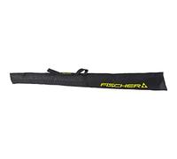 Fischer Skicase ECO Alpine Durable Léger Pliable, Noir/Jaune, 160 cm, Skicase Eco Alpine Sac de Ski léger Durable avec Double Fermeture éclair et poignées rembourrées