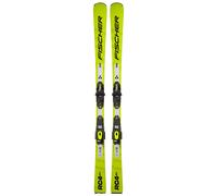 Fischer - Skis de piste - RC4 STI TPR + RS 10 Pr 2026 en Bois - Taille 163 cm - Jaune Jaune 163 cm