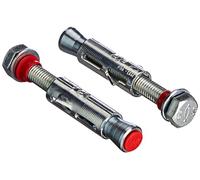 Fischer Slm10-Tek Lot de 2 chevilles avec vis tête hexagonale