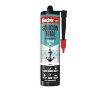 fischer - Solution Nautique Complète | Adhésif fort pour environnements humides | Adhésif élastique pour la construction et la nautique | Résistant à l'eau et peignable | 290ml | Blanc
