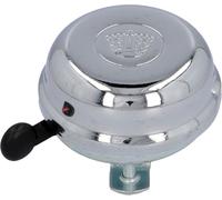 FISCHER Sonnette pour guidon de vélo Chrome, argent