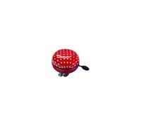 FISCHER Sonnette pour guidon de vélo Maxi, rouge / blanc