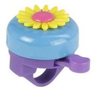 Fischer-Bike Sonnette pour guidon de vélo motif fleur, multicolore, taille unique