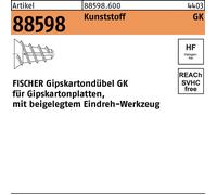 FISCHER Tampon pour plaques de plâtre GK L.22mm ( 8000257938 )