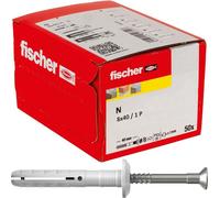 Fischer Tampons à clouer N 8x40/1 P (50)