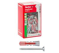 Fischer Tas. Cheville nylon Duopower 6S avec vis