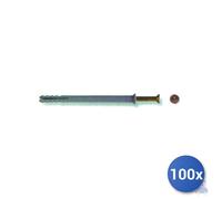 Fischer Tassello Con Vite En Nylon Prémonté 5x30 Mm Gris 100x