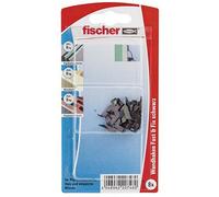 Fischer technique de fixation Fast et Fix noir crochet mural 8 pièces