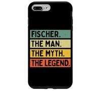 Fischer The Man The Myth The Legend Citation personnalisée Amusante Coque pour iPhone 7 Plus/8 Plus