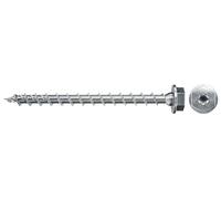 fischer - Tirefond PowerFast FPF II HWTF 8,0x100 revêtement zingué, Filetage Total, tête hexagonale avec Empreinte Torx/Boîte de 50