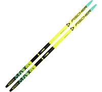 Pack ski de fond." Fischer Twin Skin Speedmax 90 Jr Black/yellow 26 + Fixations - Enfant - - taille 162 - modèle 2026
