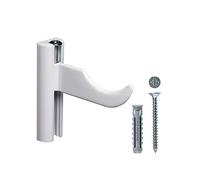Fischer TX 537955 Étagère pour radiateurs et radiateurs tubulaires à 2 et 3 colonnes pour murs en plâtre