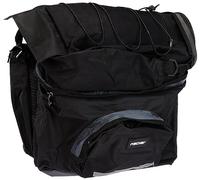 Fischer Unisex Porte-Bagages 3 Compartiments uni Noir