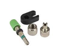 Fischer Unisexe - Ensemble de valves universelles avec Outil 8 pièces, Noir/Argent, Normal, pour Adulte