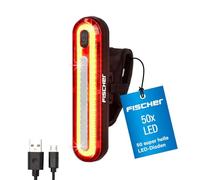 FISCHER FAHRRAD Feu arrière de vélo LED à batterie