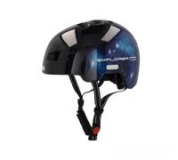 Fischer Universe Casque de vélo Jeunesse Unisexe, Universel/Noir, S/M, 54-59cm