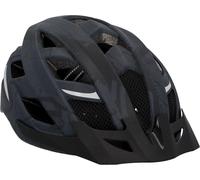 FISCHER Casque de vélo Urban Plus Brooklyn pour Adulte - Taille S/M - 52-59 cm - Anthracite Mat - avec système d'anneau intérieur éclairé - Vainqueur du Test Stiftung Warentest