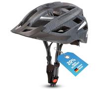 Fischer Urban Plus Casque de vélo avec feu arrière LED intégré pour homme et femme