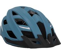 FISCHER Casque de vélo Urban Plus Chicago - Adulte Bleu S/M 52-59 cm, feu arrière LED intégré