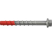 Fischer Vis à béton 8x160 - Ancrage à visser hexagonal avec rondelle, acier inoxydable A4 - 50 pièces