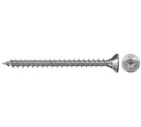 fischer - Vis à bois PowerFast 3,5 x 25 Tête fraisée, empreinte TX, inox A2, filetage total/Boite de 300