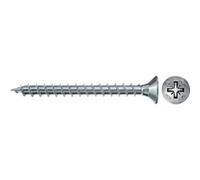 fischer fischer Vis PowerFast II FPF II CZF 3,0x25 BC 300 Tête fraisée, empreinte PZ, zingué blanc, filetage total Quantité:100