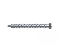 fischer - Vis de fixation pour cadres de fenêtres PVC ou aluminium FFS 7,5x62 avec tête plate à empreinte TX30 / Boite de 100