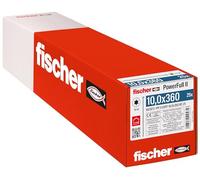 Fischer - Vis de Renfort Powerfull FPF II CHTF 10,0x360 revêtement zingué, Filetage Total, tête cylindrique avec Empreinte Torx/Boîte de 25