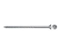 fischer fischer Vis PowerFast II FPF II CZP 5,0x45 BC 500 Tête fraisée, empreinte PZ, zingué blanc, filetage partiel Quantité:50