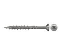 fischer Vis de terrasse fischer FTS-ST 5,0 x 70 A2P 100, tête fraisée, empreinte TX, inox A2, filetage partiel Quantité:100