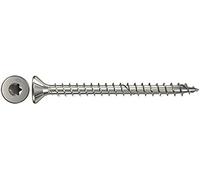 fischer - Vis Power-Fast 4,0x25 Tête fraisée, empreinte TX, inox A2, filetage total/Boite de 200