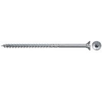 fischer - Vis Power-Fast II CTP 6,0x100 - pcs : 100 - Tête fraisée - empreinte TX - zingué blanc - filetage partiel