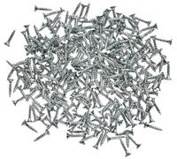 fischer - Vis PowerFast FPF II CZF 3,0x16 à Tête fraisée, empreinte PZ, zingué blanc, filetage total - Gris, Boîte de 300