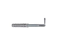 Fischer Wds X 538951 Fixation pour chauffe-eau, 2 chevilles SX 10, 2 cancancans,