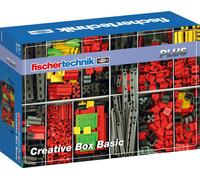 fischertechnik 554195 Creative Box Basic kit à monter, expérimentation, mécanique, enseignement de matières Coffret d'expérienc