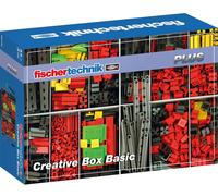 fischertechnik 554195 Creative Box Basic kit à monter, expérimentation, mécanique, enseignement de matières Coffret dexpérience à partir de 7 ans