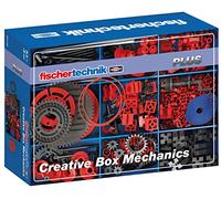 Fischertechnik Kit 554196 Creative Box Mechanics – Coffre à monter, expérimentation mécanique